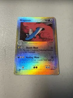 Pokemon TCG Dragonite Card 9/165 Expedition Base Set Reverse Holo HP - Image 6