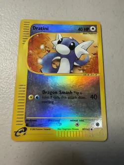 Pokemon TCG Dragonite Card 9/165 Expedition Base Set Reverse Holo HP - Image 8