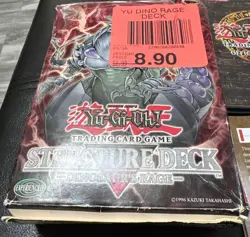 Yu-Gi-Oh! TCG Structure Deck Dinosaur's Rage. 1st Edition Open Box Damaged - Image 10