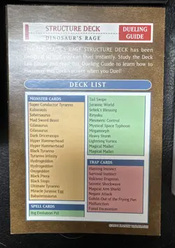Yu-Gi-Oh! TCG Structure Deck Dinosaur's Rage. 1st Edition Open Box Damaged - Image 7