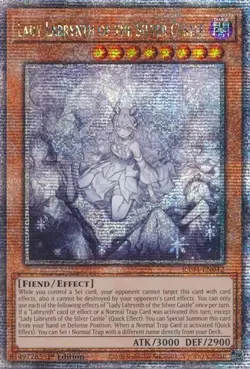 Yu-Gi-Oh! Lady Labrynth of the Silver Castle RA04-EN042 Quarter Century Rare - Image 2
