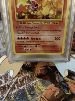 2016 Pokémon XY Charizard Holo #11 NM-MT Card PSA Graded 8 - Image 3