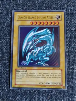 Yu-Gi-Oh Blue Eyes White Dragon 1st Edition BIK-S001 Spanish Blanco De Ojos Azul - Image 12