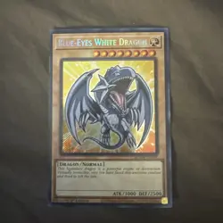 Blue-Eyes White Dragon BLMM-EN001 Yugioh Battles of Legend Monster Mayhem LP - Image 5