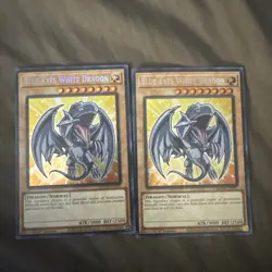 Blue-Eyes White Dragon BLMM-EN001 Yugioh Battles of Legend Monster Mayhem LP - Image 7