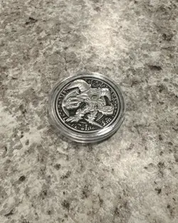 Yugioh Summoned Skull Coin Konami Official YCS Promotional Item - Image 1