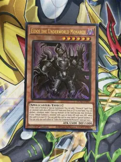 Yugioh Eidos the Underworld Monarch Ultra Rare DUAD - Image 2