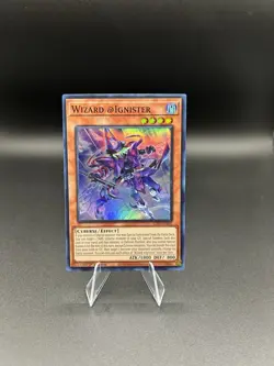 YU-GI-OH! Wizard @Ignister ALIN-EN001 Super Rare - Image 1