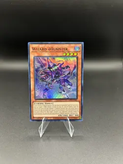 YU-GI-OH! Wizard @Ignister ALIN-EN001 Super Rare - Image 2