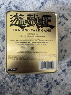 Yu-Gi-Oh - 2003 Seto Kaiba Blue-Eyes White Dragon Collectors Tin  NO CARDS - Image 2