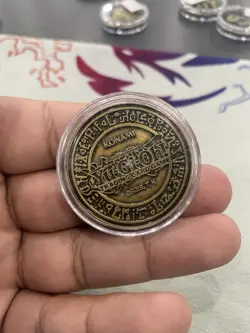 D.D Crow Yugioh YCS Pre Registration Gold Coin - Image 2