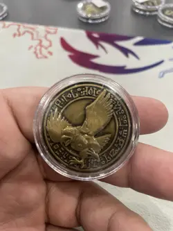 D.D Crow Yugioh YCS Pre Registration Gold Coin - Image 3