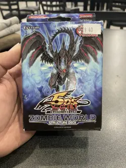 2008 Yugioh 5Ds Zombie World Structure Deck English 1st Edition New/Sealed - Image 1
