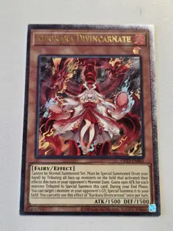 Kurikara Divincarnate OP23-EN001 Ultimate Rare Yugioh Tournament Pack UTR Mint - Image 1