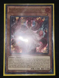 Kurikara Divincarnate OP23-EN001 Ultimate Rare Yugioh Tournament Pack UTR Mint - Image 1