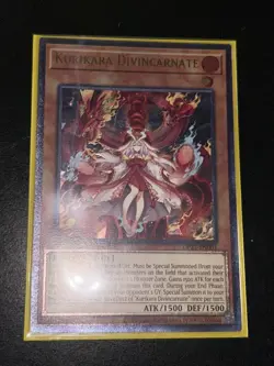 Kurikara Divincarnate OP23-EN001 Ultimate Rare Yugioh Tournament Pack UTR Mint - Image 2