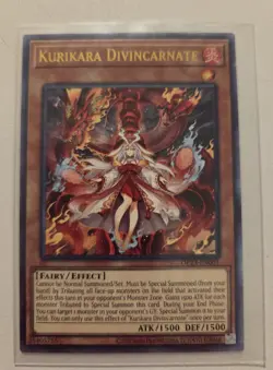Kurikara Divincarnate OP23-EN001 Ultimate Rare Yugioh Tournament Pack UTR Mint - Image 10