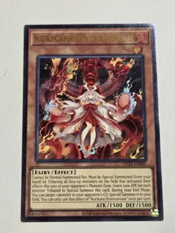 Kurikara Divincarnate OP23-EN001 Ultimate Rare Yugioh Tournament Pack UTR Mint - Image 6
