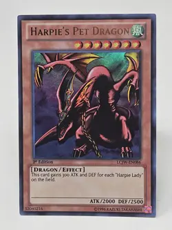 Harpie's Pet Dragon LCJW-EN086 Yu-Gi-Oh Legendary Collection 4: Joey's World-1st - Image 3