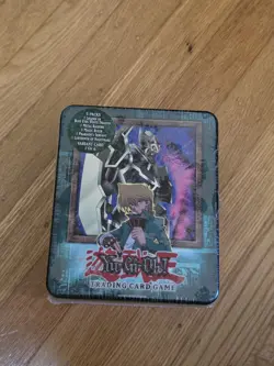 YuGiOh! 2003 Joey Gearfried The Iron Knight Collectible Tin Factory Sealed - Image 1