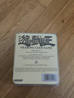 YuGiOh! 2003 Joey Gearfried The Iron Knight Collectible Tin Factory Sealed - Image 2