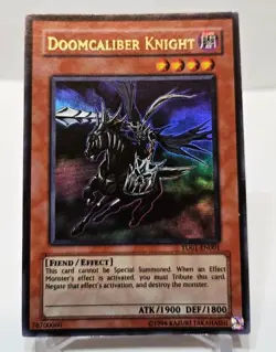 Doomcaliber Knight TU01-EN001 Ultra Rare Yugioh 5247 - Image 1