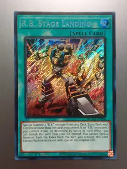 Yu-Gi-Oh! R.B. Stage Landing 1st Edition DUAD-EN096 Secret Rare - Image 1
