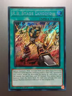Yu-Gi-Oh! R.B. Stage Landing 1st Edition DUAD-EN096 Secret Rare - Image 2