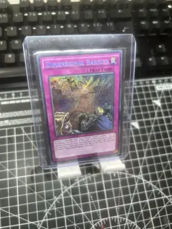 YUGIOH Dimensional Barrier MP17-EN163 Secret Rare 1st Ed Card NM - Image 1
