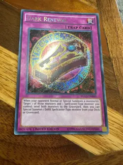 Dark Renewal YGLD-ENB00 Limited Edition Secret Rare PL + BONUS - Image 1