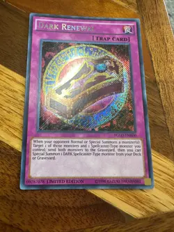 Dark Renewal YGLD-ENB00 Limited Edition Secret Rare PL + BONUS - Image 3