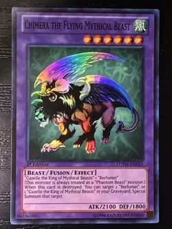 Chimera the Flying Mythical Beast - LP - LCYW-EN052 - 1st Edition - Super Rare - Image 1