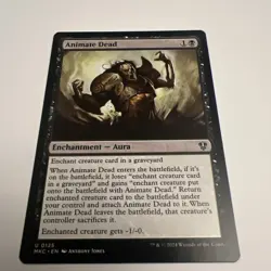 Animate Dead Commander: Murders at Karlov Manor NM Regular Card - Image 1