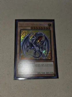 Yu-Gi-Oh Blue-Eyes White Dragon Chibi Art BLMM-EN001 Secret Rare 1st Edition NM - Image 10