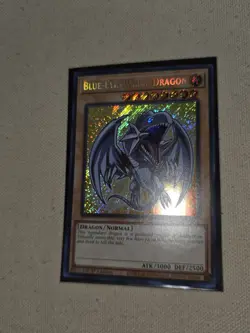 Yu-Gi-Oh Blue-Eyes White Dragon Chibi Art BLMM-EN001 Secret Rare 1st Edition NM - Image 7