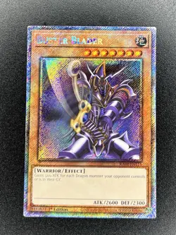 Buster Blader RA04-EN115 Platinum Secret Rare Quarter Century Stampede YuGiOh NM - Image 3