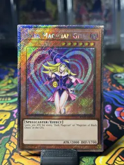 Yu-Gi-Oh! Dark Magician Girl (A) Platinum Secret Rare RA03-EN123 1st Ed NM - Image 6