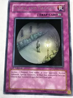 Yugioh! Cloak and Dagger - STON-EN059 - Ultimate Rare - 1st Edition - Image 1