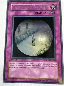 Yugioh! Cloak and Dagger - STON-EN059 - Ultimate Rare - 1st Edition - Image 3