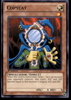 Yu-Gi-Oh TCG #BP02-EN058 Copycat 1st Edition Common NM - Image 1