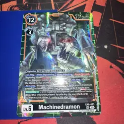 Machinedramon EX9-073 Secret Rare Versus Monsters NM Digimon Card Game - Image 5