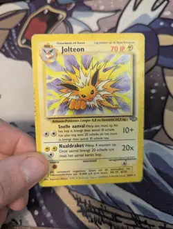 Jolteon 20/64 - Jungle - Dutch Pokemon Card MP - Image 3