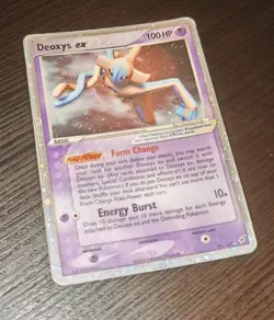 Pokemon EX Deoxys Holo Deoxys Vintage 2005 Card 97/107 Rare English - Image 10