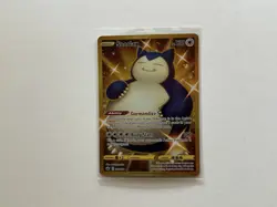 Pokemon TCG Snorlax Chilling Reign Holo Gold Secret Shiny Rare Card 224/198 - Image 1