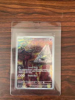 PokÃ©mon TCG Drowzee Scarlet & Violet Base Set Illustration Rare Card 210/198 NM - Image 1