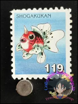 Seaking Pokemon Stamp Card Japanese Shogakukan Nintendo Game Anime TCG E - Image 1