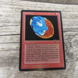 Magic The Gathering MTG Rukh Egg Arabian Nights 1993 LP Excellent Ungraded - Image 1