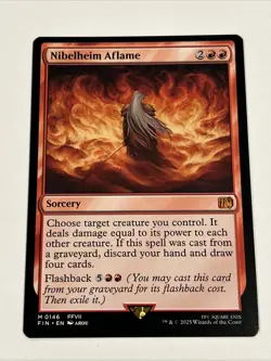 Nibelheim Aflame Final Fantasy Regular MTG 0146 - Image 1