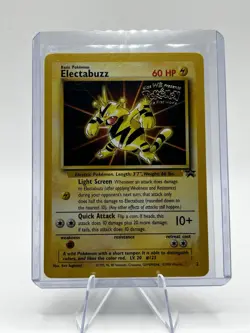 Pokémon TCG Electabuzz 02/53 WOTC Promo Movie Promo Regular Card - Image 3