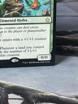 MTG Mossborn Hydra RARE Foundations Regular 107 NM/Mint - Image 4